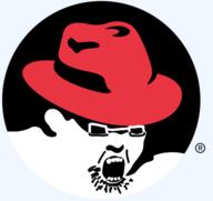 clothes fedora glasses hat linux logo open_mouth red_hat_(company) soyjak stubble variant:unknown // 437x413 // 35.3KB