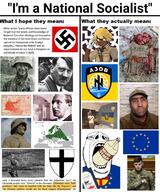 9_11 adolf_hitler anime azov_battalion bottle brown_skin europe european european_union flag:european_union helmet julius_evola military_uniform nationalism nazism sonnenrad statue subvariant:cobson_up swastika text variant:cobson wordswordswords // 1506x1804 // 561.2KB