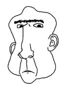 ear frown soyjak unibrow variant:ishish_soyak_ears // 750x1082 // 44.1KB