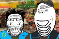 1488 amerimutt are_you_soying_what_im_soying baby balding clothes crying employee fat food fried_chicken groceries hat nigger old oldfag retarded store subvariant:wholesome_soyjak variant:gapejak variant:impish_soyak_ears variant:markiplier_soyjak variant:soyak vegetable walmart // 1200x800 // 882.3KB