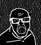bald black_skin eyes glasses multiple_eyes open_mouth somethingawful variant:feraljak white_outline // 198x216 // 28.1KB