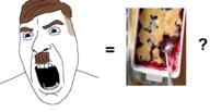 adolf_hitler angry blue_eyes brown_hair cobbler hair mustache open_mouth soyjak toothbrush_moustache undercut variant:cobson // 1536x827 // 623.1KB