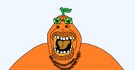 angry beard big_lips froot glasses hippopotamus leaf orange_skin soyjak variant:hippojak // 2326x1211 // 63.4KB