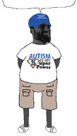 autism cargo_shorts clothes grey_skin hat nas:gigachad series:i_look_like_this shoe speech_bubble subvariant:rand text transparent_background white_shirt // 580x1020 // 115.6KB