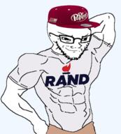 beard brainful buff clothes distorted glasses rand_paul smug tshirt variant:soyak // 1545x1717 // 790.1KB