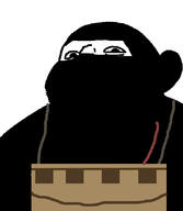 Warrior-Z(user) attire balaclava beard black_clothing bulletproof_vest corisca double_chin flnc looking_at_you smile subvariant:gapealien terrorist vest // 722x832 // 73.4KB