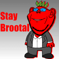 animated arm beet beetroot body broot ear ext=gif foot full_body glasses gradient gradient_background hand impact_font leaf leg looking_at_you scrolling_text series:brootmoji smile stubble teeth tinted_glasses variant:impish_soyak_ears // 1000x1000 // 3.4MB