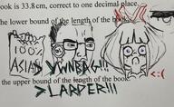100% <:( anti_ongezellig asian award blue_eyes closed_mouth drawing fact glasses greentext homework its_over larp larper mymy ongezellig pen_drawing pol_(4chan) raised_eyebrow sad smug text traditional_media variant:chudjak will_never_be_white wnbag zwnbag // 1929x1186 // 360.4KB