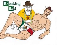 breaking_bad fedora flag:mexico flag:new_mexico heisenberg_(user) mexicatien(namefag) mexico muscles muscular_male series:mexican-american_countrywar series:mexico_is_white smell sniffing the_international_boy(user) variant:markiplier_soyjak // 1344x1080 // 544.0KB