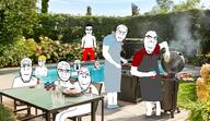 apron artist:greenfag baby barbecue bbq bug bush caca clothes cooking grill pool smile soy soylent sproke subvariant:chudjak_front subvariant:soyak_(smug) subvariant:soyak_front subvariant:wholesome_bernd swastika table variant:a24_slowburn_soyjak variant:bernd variant:chudjak variant:cobson variant:feraljak variant:gapejak variant:markiplier_soyjak variant:soyak // 4996x2898 // 16.7MB