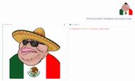 clothes fat flag:mexico frown glasses lm_arena meta:ai_generated nano_banana satoko_houjou(namefag) screenshot sombrero text variant:meximutt // 1330x794 // 343.5KB