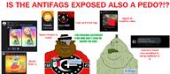 'p antifags_(nameroach) clothes coseno_(nameroach) discord facing_front fat flag:mexico glasses hat looking_at_you monkeypox plants_vs_zombies shotacon subvariant:branigger subvariant:morbidmutt twitter variant:brandon variant:meximutt x_(social_network) xitter xitter_immigrant xitter_pedo zoophile // 6336x2785 // 2.8MB