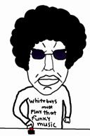 afro angry arm button chud closed_mouth disco glasses hair hand jive millions_must_die soyjak subvariant:pol_face text variant:chudjak video // 480x720, 254.7s // 10.4MB