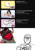 aids doctor dr_soyberg faggot soyjak_party_video_archive spva spvacuck subvariant:jartycuck variant:a24_slowburn_soyjak variant:chudjak variant:gapejak variant:smugjak variant:soytan youtube // 430x600 // 194.6KB