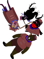 3dgifmaker ack animated black_skin cat_ear clothes cockroach distorted full_body hair hanging hat jimbo_(namefag) jimbo_(user) meta:namefags niko_(oneshot) noose oneshot red_lips rope scarf spinning subvariant:jartycuck subvariant:patrick tongue transparent_background vantablack_skin variant:alicia variant:bernd variant:chudjak yellow_sclera // 1095x1095 // 1.2MB