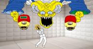 4chan 4soyjaks angel arm cap clothes contra dog ear full_body glasses hat leg one_eye open_mouth schizo sneed soyjak stubble variant:a24_slowburn_soyjak variant:soyak yellow_skin // 2913x1542 // 4.5MB