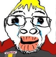 badge blond crying distorted glasses hair lips nate oh_my_god_she_is_so_attractive open_mouth stubble variant:bernd // 250x255 // 89.2KB