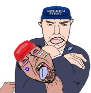 america_first clothes donald_trump flag:india flag:israel hat india israel judaism kike maga make_america_great_again nick_fuentes pajeet republican star_of_david subvariant:pol_face suit variant:bernd variant:chudjak // 1996x2048 // 977.3KB