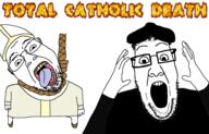 2soyjaks catholic catholicism hanging martin_luther noose open_mouth protestant rope text variant:bernd variant:ppp // 1436x920 // 502.5KB