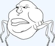 fat fly_leg leg lips series:footjaks soyjak template transparent_background variant:meximutt // 762x638 // 33.3KB