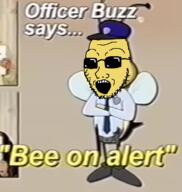 bee cop officer police variant:soyak // 1659x1750 // 229.6KB