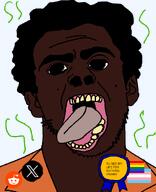 award gay_flag luigi_mangione open_mouth reddit shitskin slopjak transgender_flag variant:unknown xitter // 860x1058 // 88.7KB