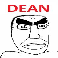 angry dean glasses hair soyjak subvariant:dean variant:chudjak // 1200x1200 // 165.2KB