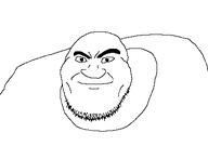 bald big_nose coal looking_at_you smug variant:unknown white_background // 401x282 // 5.6KB