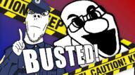 BUSTED! coaltent_cop hand idubbbz police police_hat thumbnail variant:dubbbzjak variant:mariojak // 1280x720 // 262.7KB