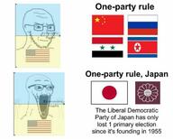 arm china closed_mouth concerned country dictatorship flag flag:china flag:japan flag:north_korea flag:russia flag:syria flag:united_states frown glasses hand hands_up japan north_korea open_mouth place_japan political_compass politics russia soyjak stubble subvariant:soyak_(irritated) subvariant:wewjak syria text thing_japanese united_states variant:chudjak variant:soyak // 680x544 // 41.4KB