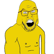 angry animated arm buff clenched_teeth coomer ear glasses hand janny masturbation mustache soyjak stubble variant:feraljak wrinkles // 639x715 // 67.4KB