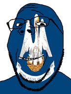 bird flag:louisiana glasses looking_at_you louisiana pellican smile soyjak stubble subvariant:wholesome_soyjak teeth template text united_states variant:gapejak // 582x772 // 57.6KB