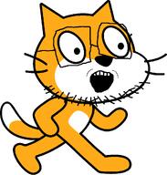 animal cat glasses meta:tagme orange_skin scratch scratch_(program) scratch_cat stubble variant:unknown // 999x1051 // 30.6KB