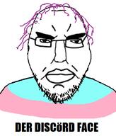 angry chud closed_mouth discord hair lips soyjak subvariant:chudjak_front text tranny variant:bernd variant:chudjak // 434x508 // 52.2KB