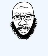 bald beard big_nose eyebags eyelids forehead_lines frown glasses nuvariant variant:abrahamjak variant:unknown // 495x574 // 23.3KB