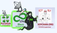 4chan 8chan 8kun central_intelligence_agency glowing grim_reaper meta:tagme soyjak variant:feraljak // 1011x583 // 245.4KB
