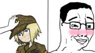 army army_girl blush chud germany girl happy kraut kraut_girl krautgirlpilled smile soldier // 1449x805 // 739.9KB