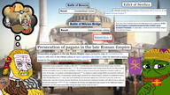 306 313 324 337 ad banner battle_of_brescia battle_of_milvian_bridge beard blue_eyes byzantine byzantine_empire chi_rho chirho christian_cross christianity church classical_art_parody constantine constantinople conversion crying eastern_roman_empire edict_of_milan edict_of_serdica emperor_vespasian flag:byzantine frog hagia_sophia hagiasophia jesus jesus_christ jupiter maxentius necklace odin orthodox orthodoxy paganism pagankike pagayan pepe pepe_the_frog persecution red_eyes roman roman_empire roman_legionary_helmet roman_salute rome seething sonnenrad subvariant:chudjak_front subvariant:teutonson subvariant:unbotheredchud subvariant:wholesome_soyjak thorns unbothered variant:chudjak variant:cobson variant:gapejak variant:markiplier_soyjak variant:soyak white_skin wikipedia wikipedia_article yellow_hair // 1920x1080 // 594.6KB