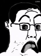 abomination ai_generated animated black_background ext=gif luma scared subvariant:doctos variant:chudjak // 600x811 // 6.2MB