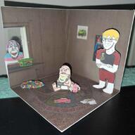 3soyjaks baby babyjak beard caca car glasses hair irl irl_background lipstick nate nate_higgers natejak pacifier paper papercraft purple_hair smile stubble subvariant:babyjak toilet tranny transgender_flag troon variant:bernd variant:gapejak variant:soyak yellow_hair // 878x878 // 1.3MB