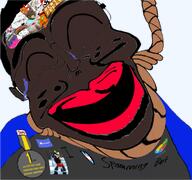 ack autism autism_awareness award closed_eyes discord distorted furry hanging happy i_trans_heart jakparty_soy jartycuck noose red_lips rent_free rope ropeglasses slopjak smile subvariant:jartycuck subvariant:patrick text variant:chudjak // 961x900 // 673.2KB