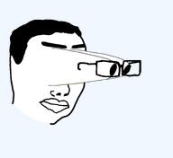 binocular_eyes focused head looking_to_the_right serious staring suprised variant:chudjak // 2411x2205 // 480.0KB