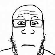 animated big_eyes clothes ext=gif eyes glasses meta:ai_generated neutral shocked stubble subvariant:neutralplier surprised tshirt variant:markiplier_soyjak zoom // 432x584 // 6.7MB