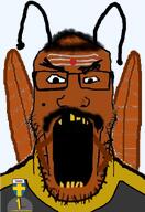 angry award clothes glasses hindflea hindroach hindu india indian jeet mustache pajeet poo poojeet roach seethe seething swedish_win swinny swinnyjeet variant:markiplier_soyjak wing yellow_teeth // 436x634 // 227.9KB