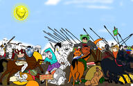 alexander_mosaic alexander_the_great anime anti_ongezellig apu arm armor art aspie bald banner battle_of_issus black_skin blood bloodshot_eyes brown_skin chad chariot cheems classical_art_parody clothes darius doge frog gigachad glasses groyper helmet high_heels holding_spear horse horseback_riding ias impaled leg mask multiple_soyjaks mymy nas nordic_chad ongezellig open_mouth pepe phalanx pocjak shield side_profile sign soldier sonnenrad soyjak spear stubble subvariant:impish_horse subvariant:wholesome_soyjak swastika sword system_of_a_down text tranny twinkjak variant:a24_slowburn_soyjak variant:bernd variant:chudjak variant:cobson variant:gapejak variant:horsejak variant:impish_soyak_ears variant:markiplier_soyjak variant:smugjak variant:soyak virgin warrior wheel whip wojak yellow_skin yoba_face // 3454x2234 // 1.5MB
