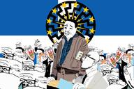 bloodshot_eyes closed_mouth ear european_union flag:first_hellenic_republic freedom_of_speech glasses multiple_soyjaks nosebleed open_mouth smile sonnenrad stubble subvariant:feralrage subvariant:massjak variant:a24_slowburn_soyjak variant:alicia variant:chudjak variant:feraljak variant:gapejak variant:impish_soyak_ears variant:unknown // 1024x684 // 342.3KB