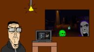 alfietheboorufag(user) antenna black_hood black_jacket black_sclera chatgpt clean_shaven glasses glowie glowing green_eyes green_skin grey_skin hair hoodie irl_background laptop lightbulb meta:op_took_a_selfie_of_xerself meta:tagme no_pupils no_stubble open_mouth purple_fur shaved slendytubbies soyjak stubble subvariant:euromutt subvariant:impish_amerimutt subvariant:soyak_(concerned) table teletubbies tinky_winky transparent_background variant:cobson variant:impish_soyak_ears variant:markiplier_soyjak variant:soyak watching_video white_skin window youtube // 1763x994 // 289.5KB