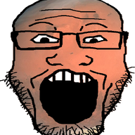 glasses mars open_mouth planet solar_system soyjak space stubble variant:markiplier_soyjak // 600x673 // 322.7KB