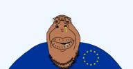 beard big_lips bloodshot_eyes euromutt european_union glasses hippopotamus soyjak variant:hippojak // 2326x1211 // 66.5KB