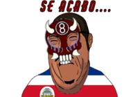 8ball96 8ball9615 closed_eyes closed_mouth clothes costa_rica flag flag:costa_rica frown mask mustache sal_vulcano soyjak stubble text variant:cobson // 1464x1068 // 421.1KB